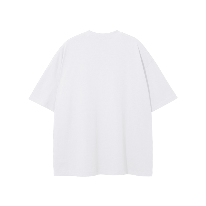 Blue Icon White Tee