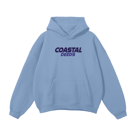 Blue maritime Hoodie