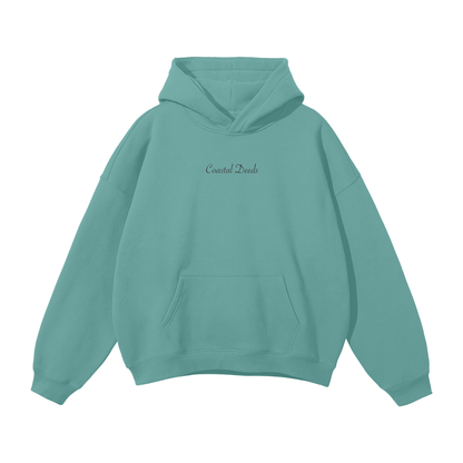 Light Green Sea Shells Hoodie